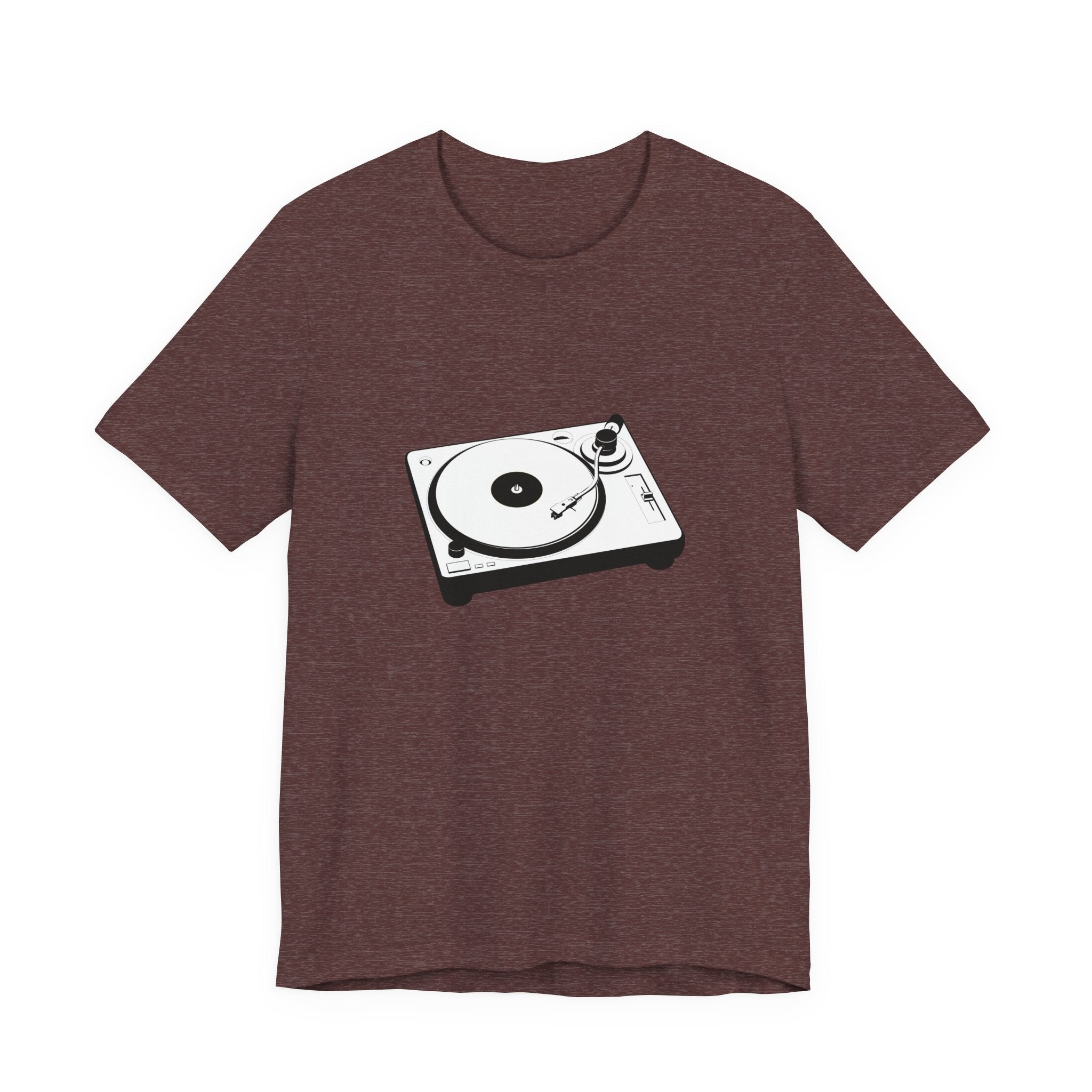 POP Culture Classics Turntable Unisex Jersey Short Sleeve T-Shirt - POPvault