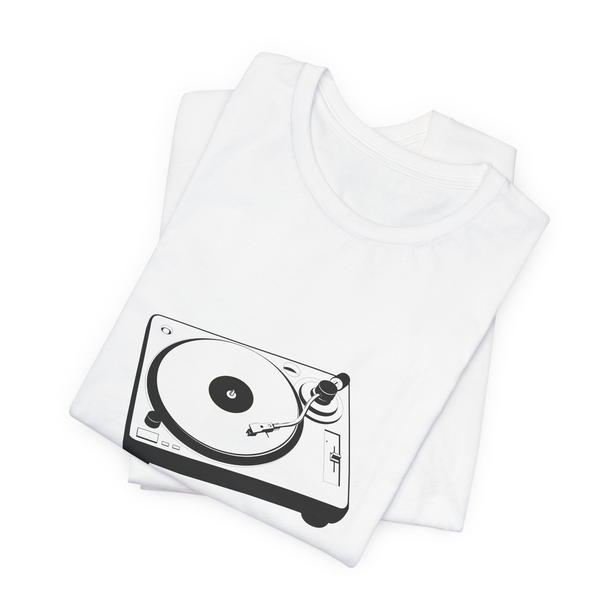 POP Culture Classics Turntable Unisex Jersey Short Sleeve T-Shirt - POPvault