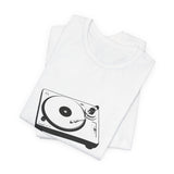POP Culture Classics Turntable Unisex Jersey Short Sleeve T-Shirt - POPvault
