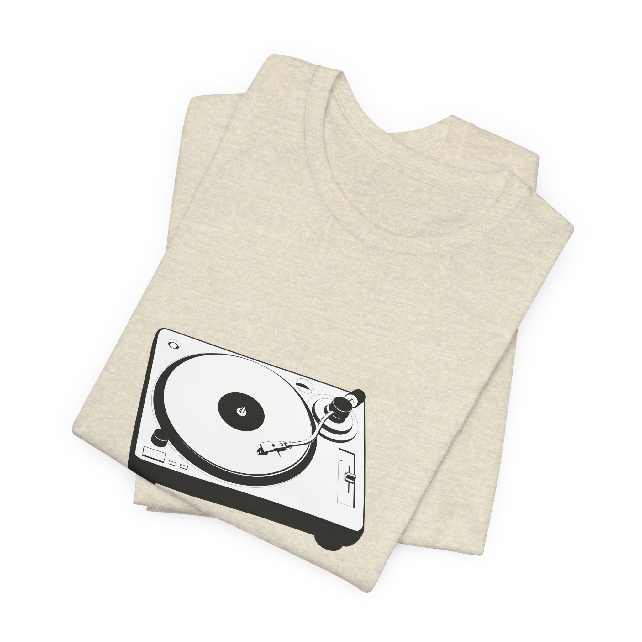 POP Culture Classics Turntable Unisex Jersey Short Sleeve T-Shirt - POPvault