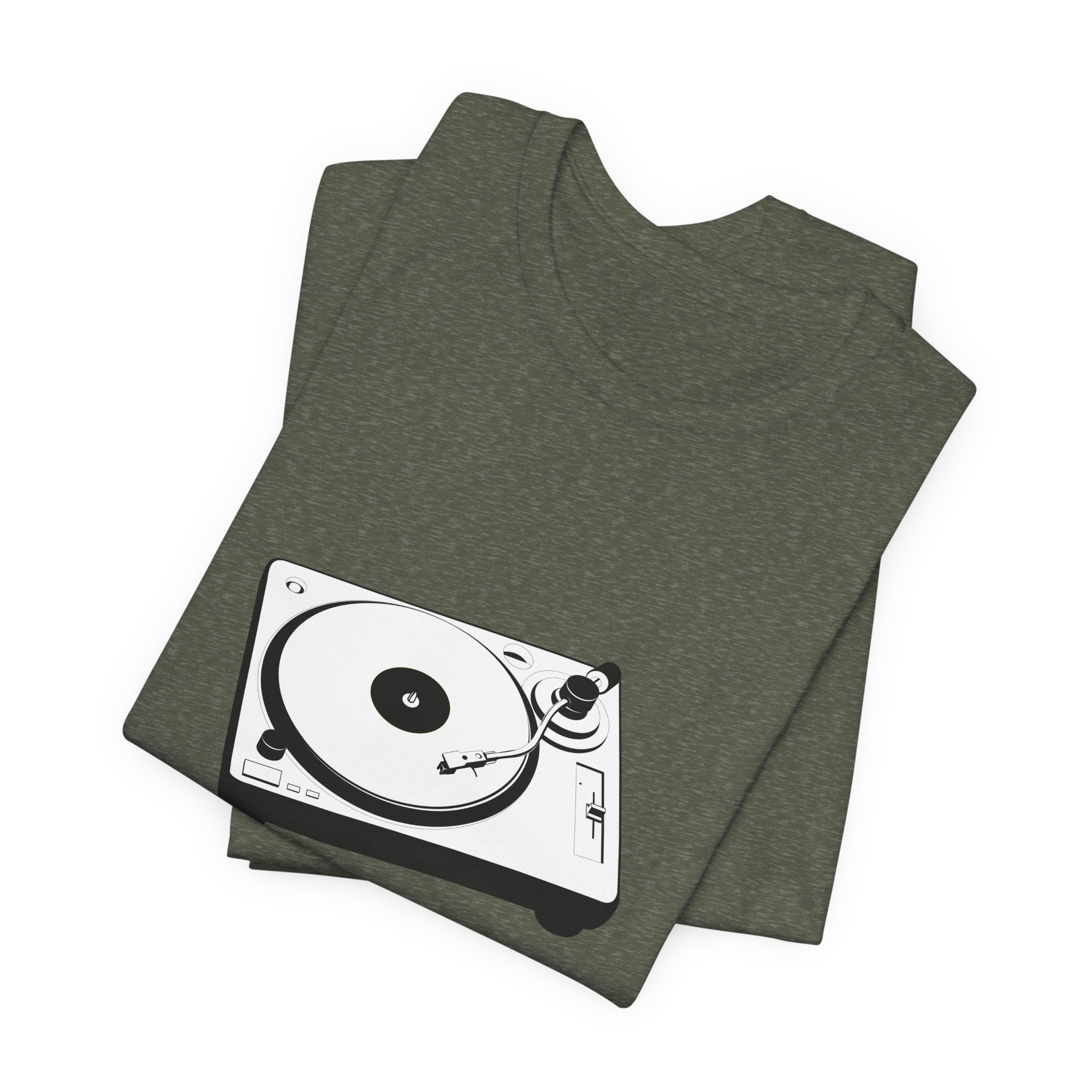 POP Culture Classics Turntable Unisex Jersey Short Sleeve T-Shirt - POPvault