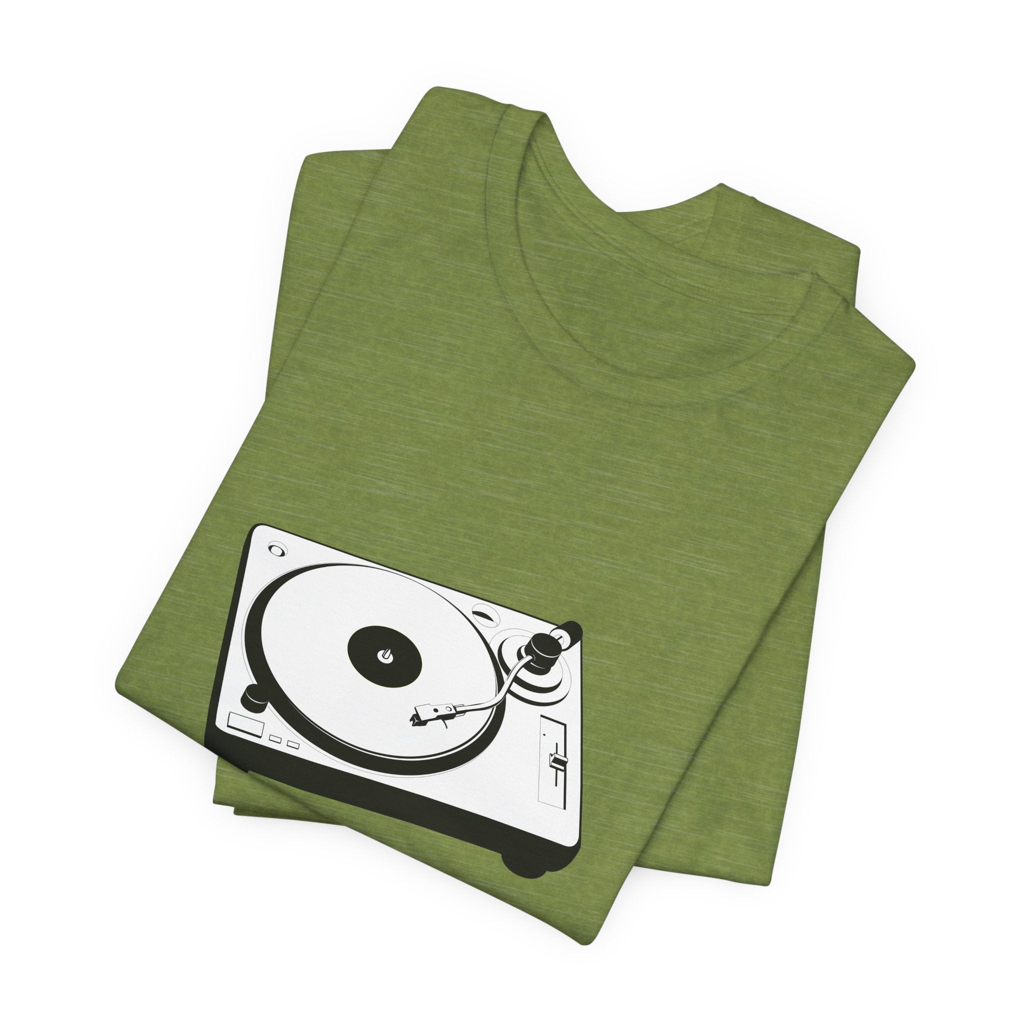 POP Culture Classics Turntable Unisex Jersey Short Sleeve T-Shirt - POPvault