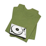 POP Culture Classics Turntable Unisex Jersey Short Sleeve T-Shirt - POPvault