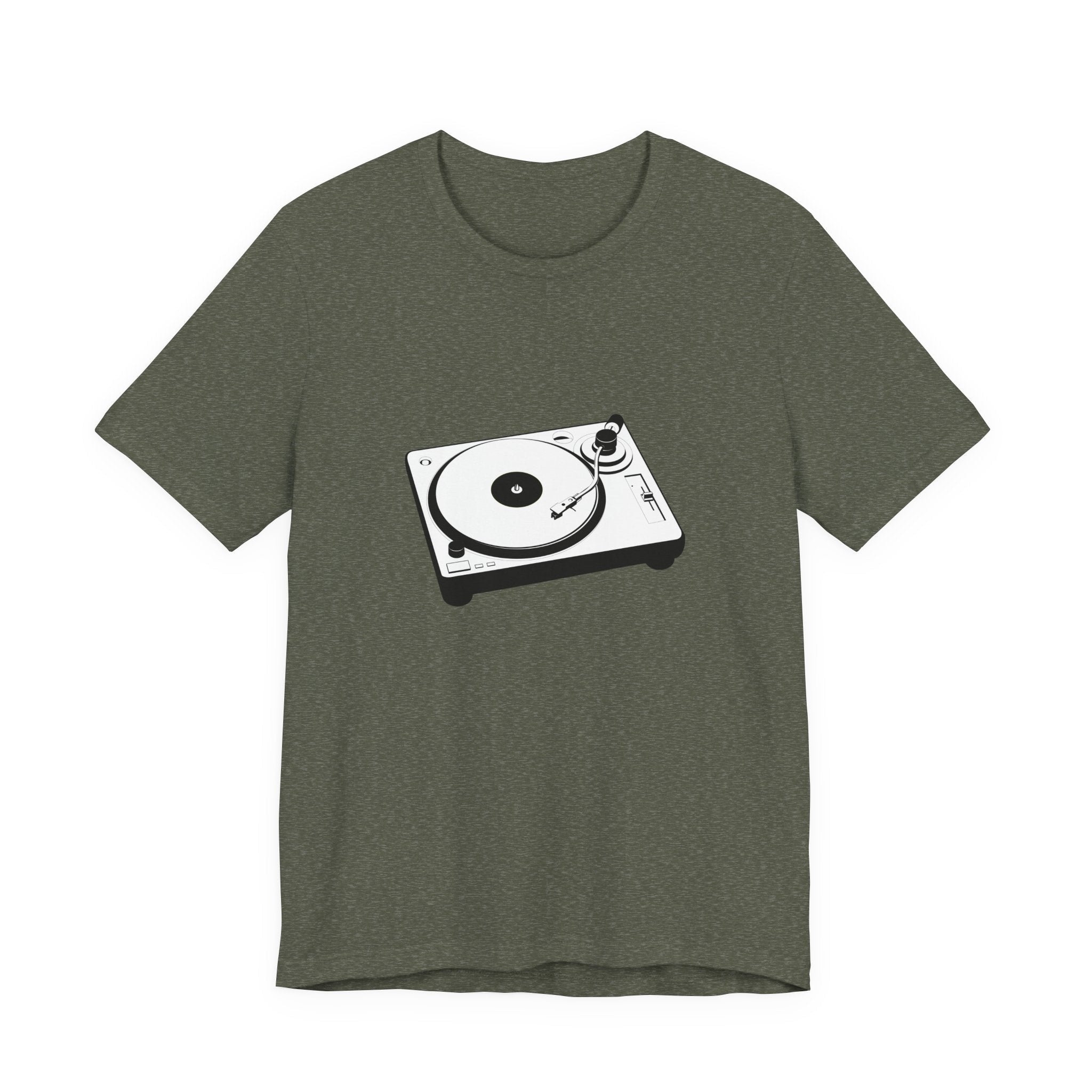 POP Culture Classics Turntable Unisex Jersey Short Sleeve T-Shirt - POPvault