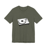 POP Culture Classics Turntable Unisex Jersey Short Sleeve T-Shirt - POPvault
