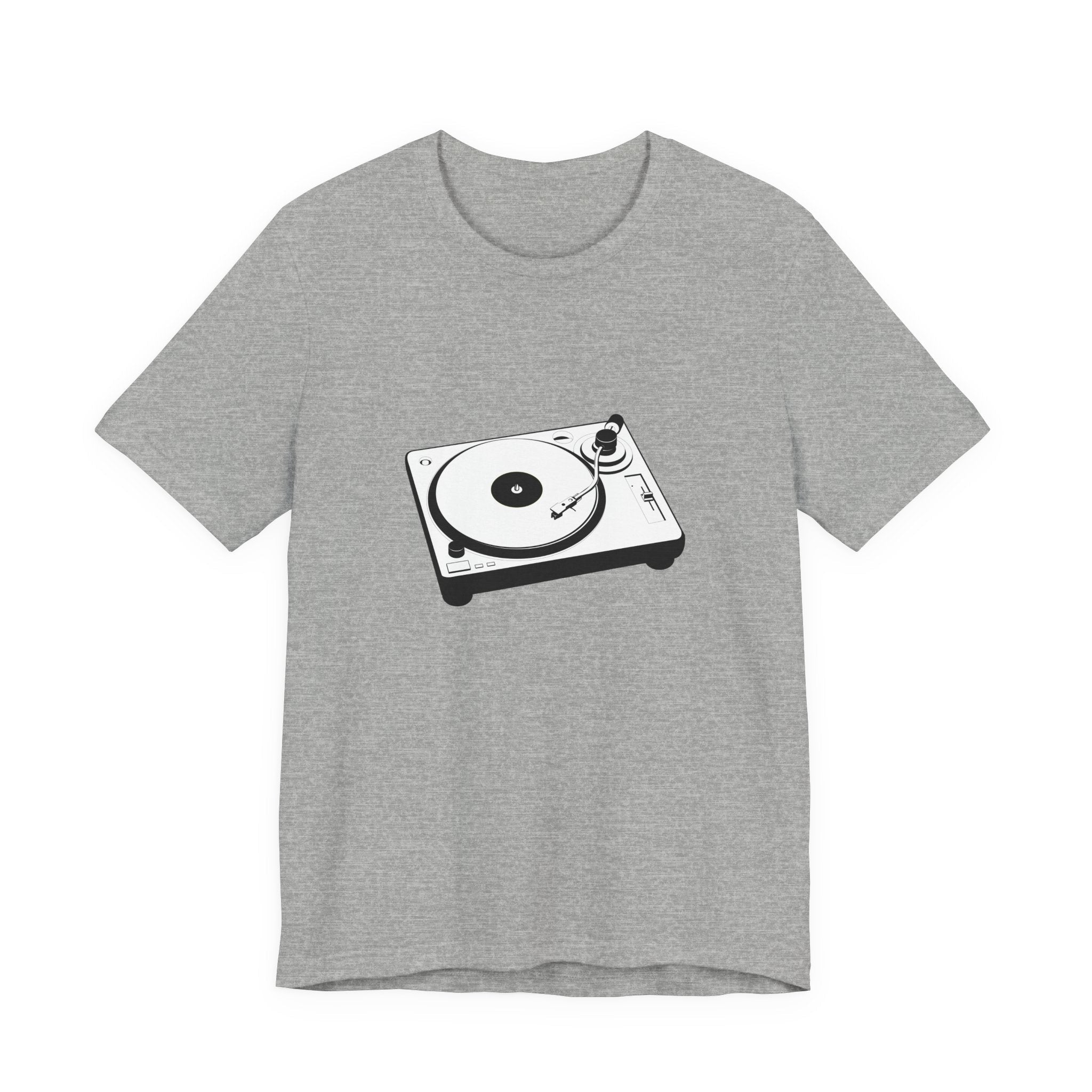 POP Culture Classics Turntable Unisex Jersey Short Sleeve T-Shirt - POPvault