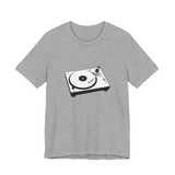 POP Culture Classics Turntable Unisex Jersey Short Sleeve T-Shirt - POPvault