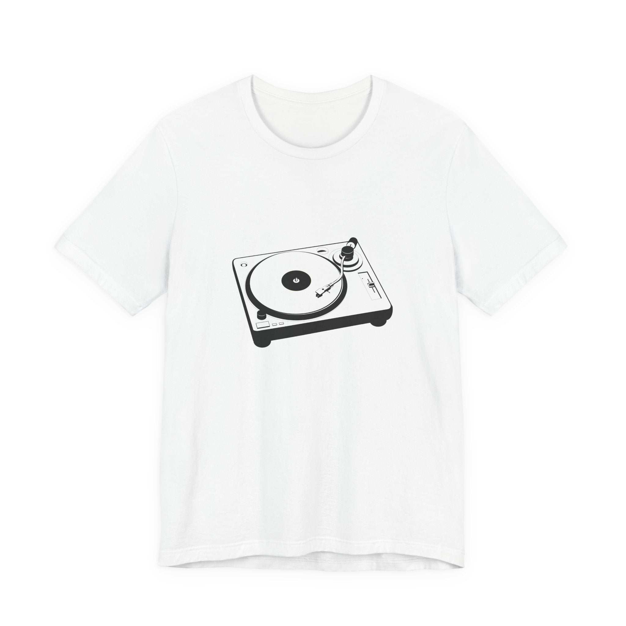 POP Culture Classics Turntable Unisex Jersey Short Sleeve T-Shirt - POPvault