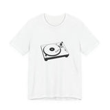 POP Culture Classics Turntable Unisex Jersey Short Sleeve T-Shirt - POPvault