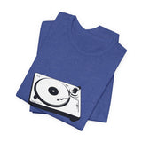 POP Culture Classics Turntable Unisex Jersey Short Sleeve T-Shirt - POPvault