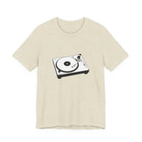 POP Culture Classics Turntable Unisex Jersey Short Sleeve T-Shirt - POPvault