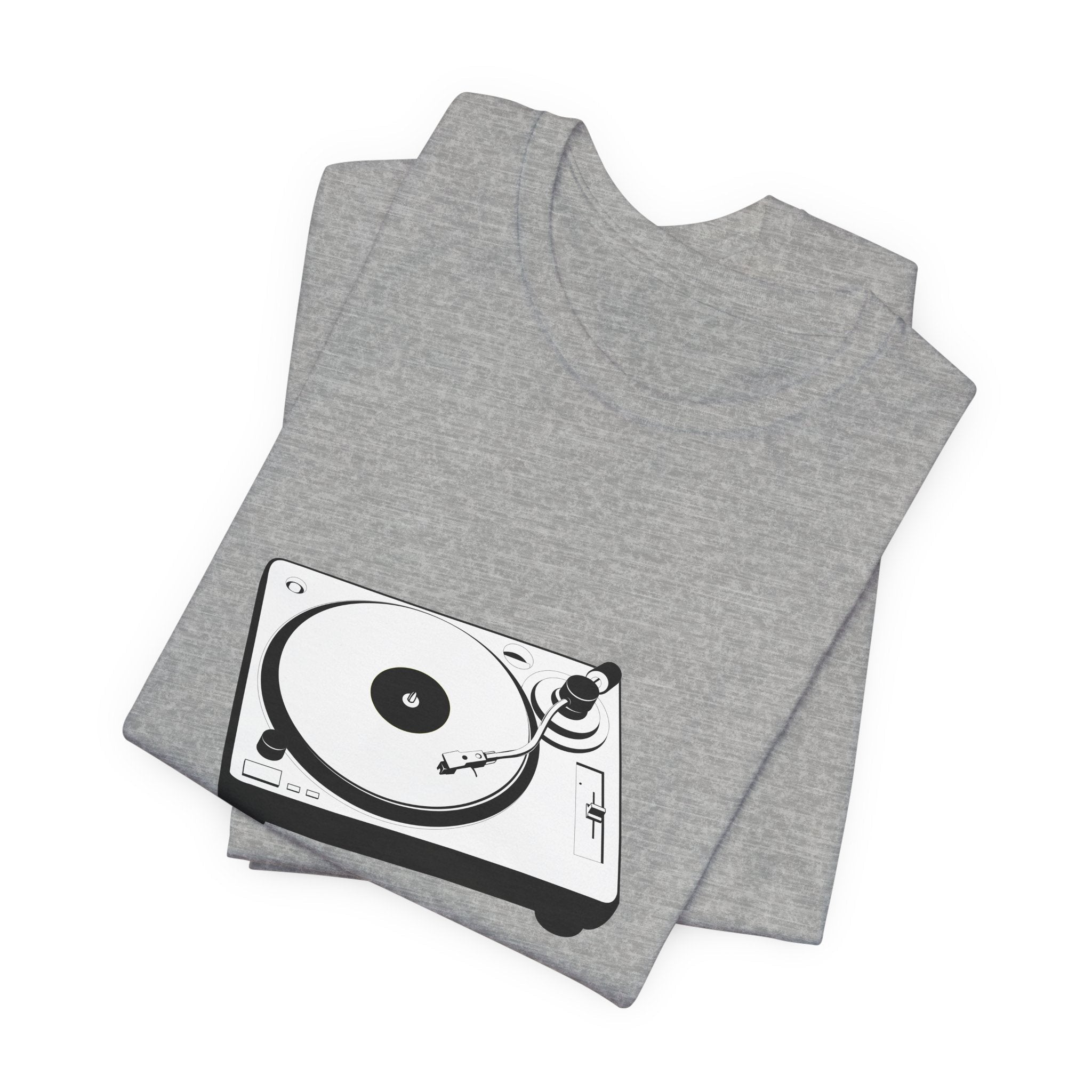 POP Culture Classics Turntable Unisex Jersey Short Sleeve T-Shirt - POPvault