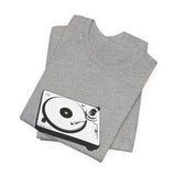 POP Culture Classics Turntable Unisex Jersey Short Sleeve T-Shirt - POPvault