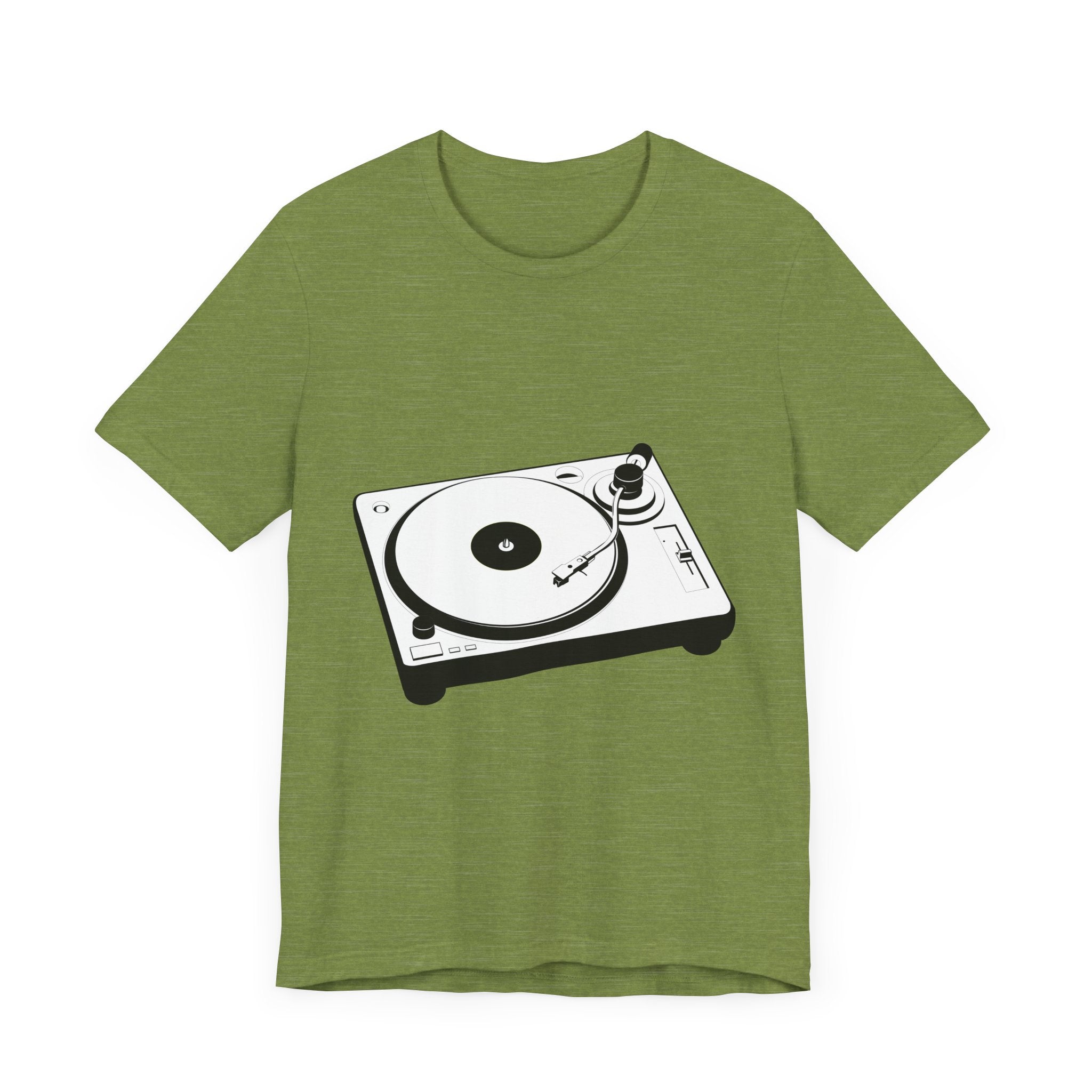 POP Culture Classics Turntable Unisex Jersey Short Sleeve T-Shirt - POPvault