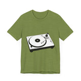 POP Culture Classics Turntable Unisex Jersey Short Sleeve T-Shirt - POPvault