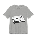 POP Culture Classics Turntable Unisex Jersey Short Sleeve T-Shirt - POPvault