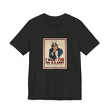 POP Culture Classics Uncle Sam I Want You Unisex Jersey Short Sleeve T-Shirt - POPvault