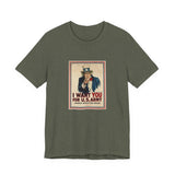 POP Culture Classics Uncle Sam I Want You Unisex Jersey Short Sleeve T-Shirt - POPvault