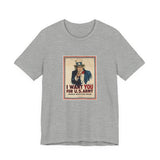 POP Culture Classics Uncle Sam I Want You Unisex Jersey Short Sleeve T-Shirt - POPvault