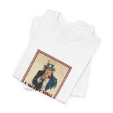 POP Culture Classics Uncle Sam I Want You Unisex Jersey Short Sleeve T-Shirt - POPvault