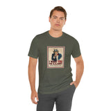POP Culture Classics Uncle Sam I Want You Unisex Jersey Short Sleeve T-Shirt - POPvault