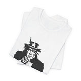POP Culture Classics Uncle Sam Unisex Jersey Short Sleeve T-Shirt - POPvault
