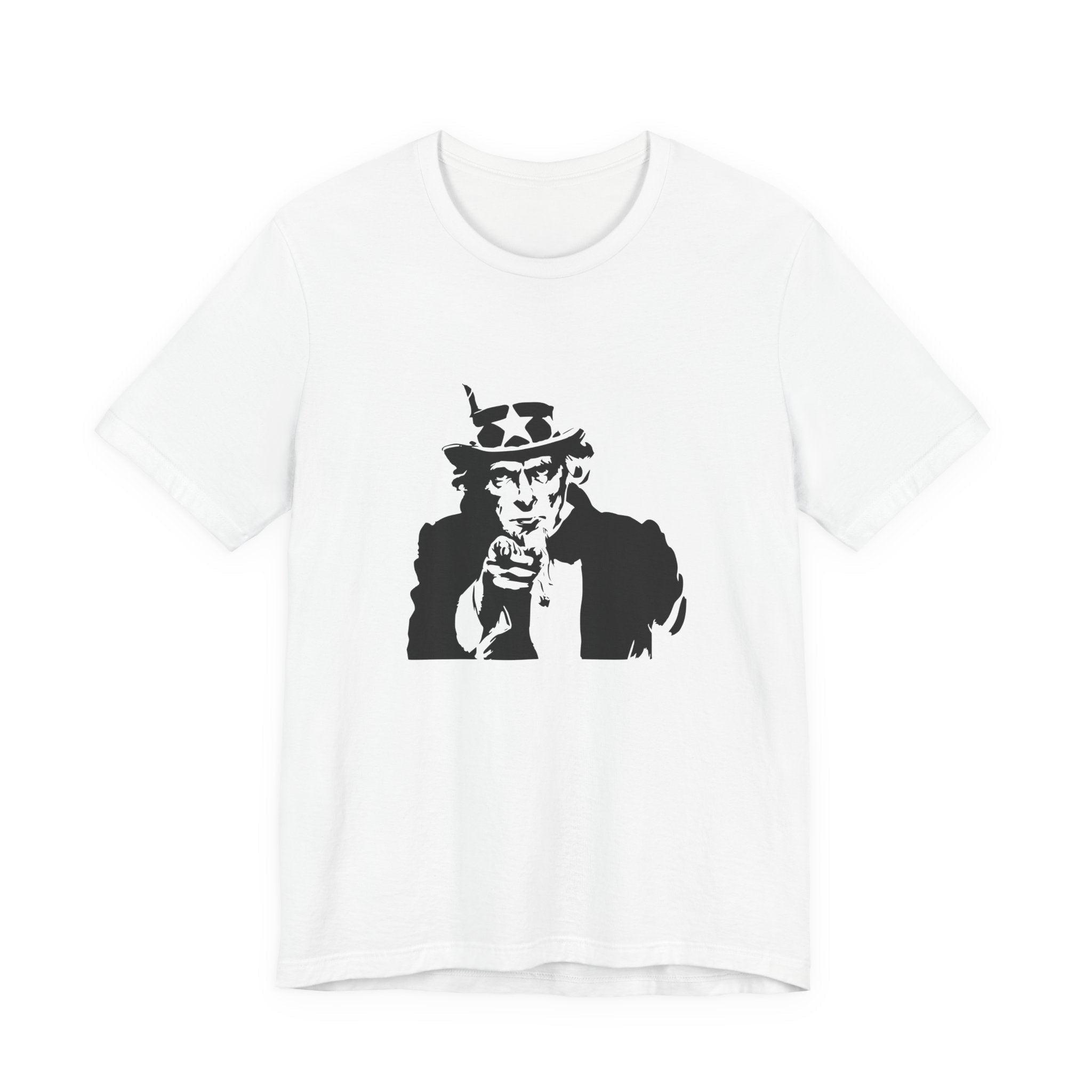 POP Culture Classics Uncle Sam Unisex Jersey Short Sleeve T-Shirt - POPvault