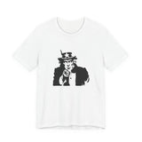 POP Culture Classics Uncle Sam Unisex Jersey Short Sleeve T-Shirt - POPvault