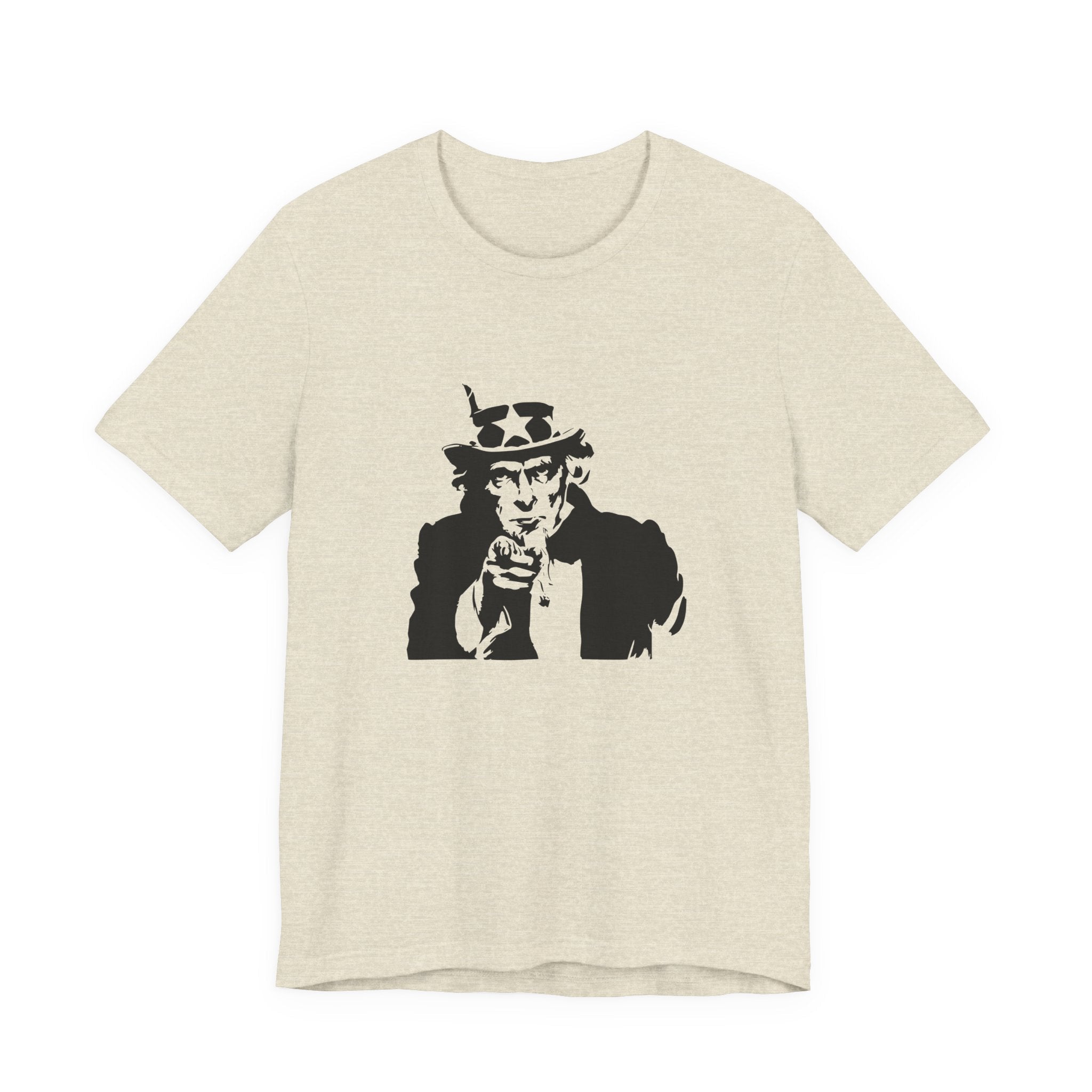 POP Culture Classics Uncle Sam Unisex Jersey Short Sleeve T-Shirt - POPvault