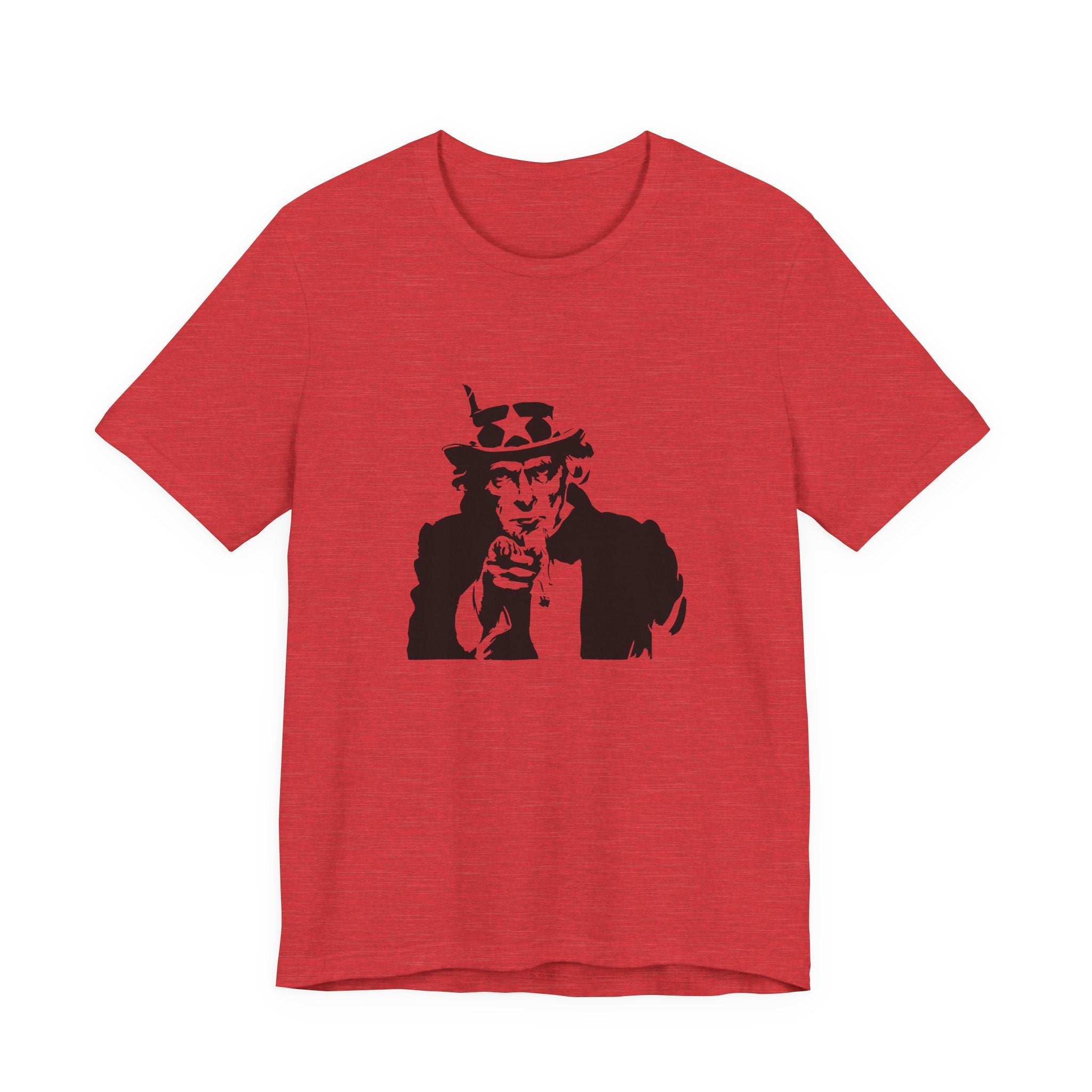 POP Culture Classics Uncle Sam Unisex Jersey Short Sleeve T-Shirt - POPvault