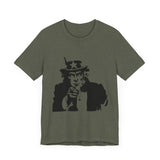 POP Culture Classics Uncle Sam Unisex Jersey Short Sleeve T-Shirt - POPvault