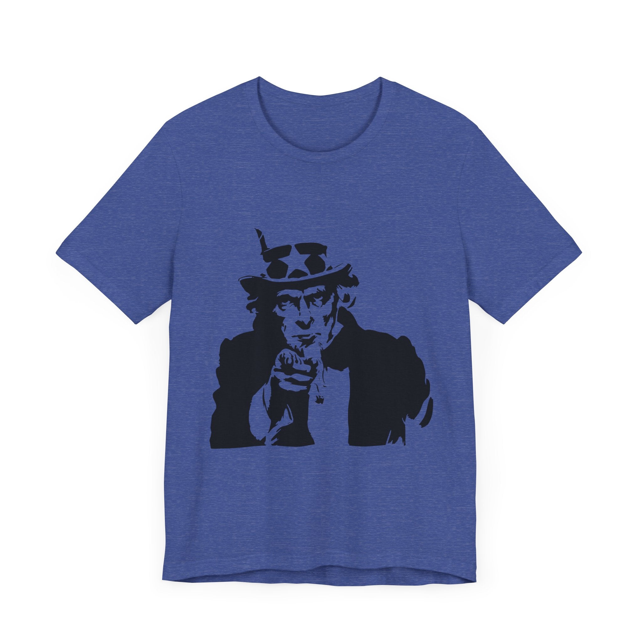 POP Culture Classics Uncle Sam Unisex Jersey Short Sleeve T-Shirt - POPvault