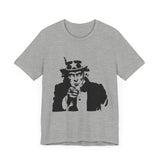 POP Culture Classics Uncle Sam Unisex Jersey Short Sleeve T-Shirt - POPvault