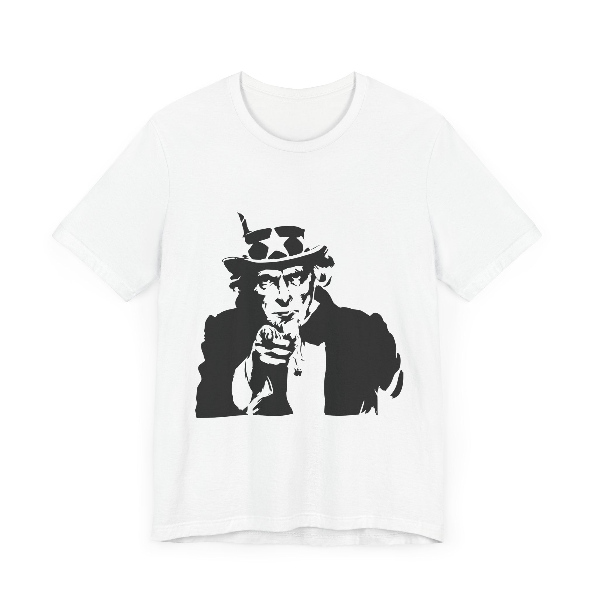 POP Culture Classics Uncle Sam Unisex Jersey Short Sleeve T-Shirt - POPvault