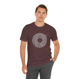 POP Culture Classics Unknown Pleasures Record Unisex Jersey Short Sleeve T-Shirt - POPvault