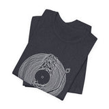POP Culture Classics Unknown Pleasures Record Unisex Jersey Short Sleeve T-Shirt - POPvault