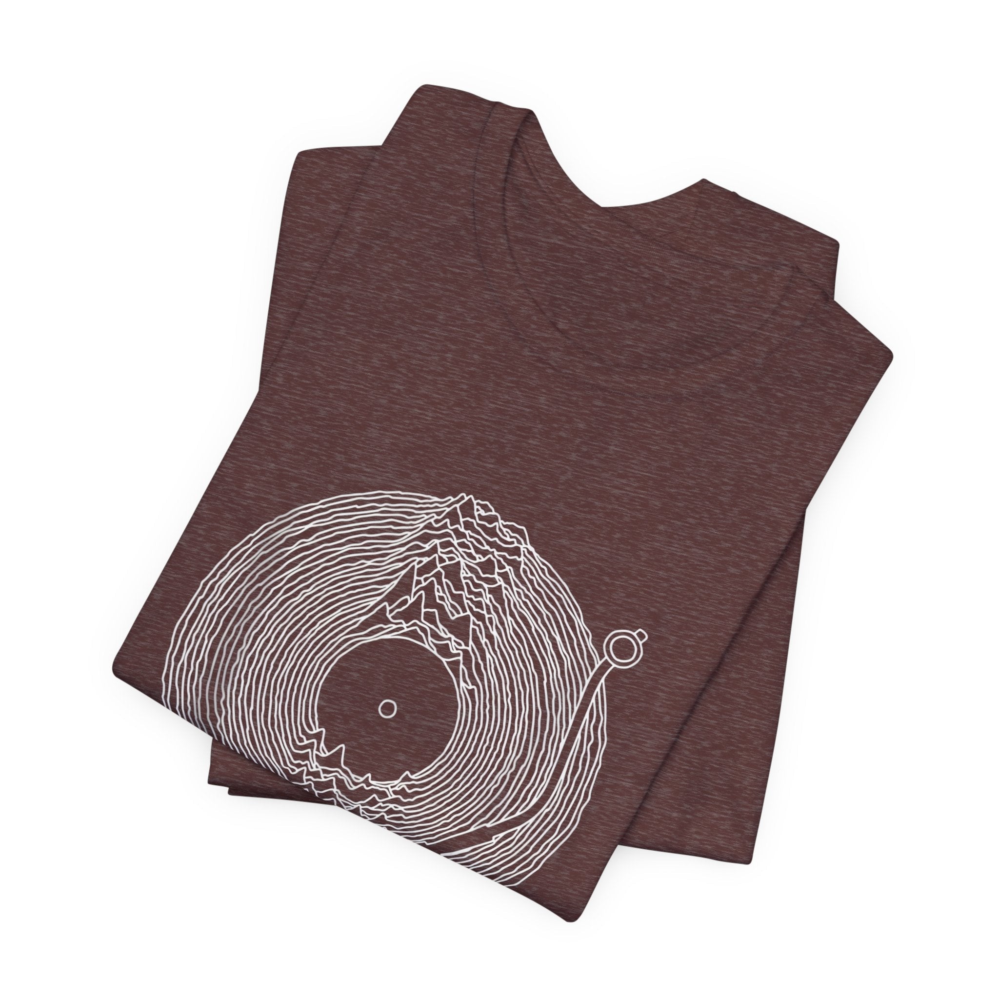 POP Culture Classics Unknown Pleasures Record Unisex Jersey Short Sleeve T-Shirt - POPvault