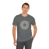 POP Culture Classics Unknown Pleasures Record Unisex Jersey Short Sleeve T-Shirt - POPvault