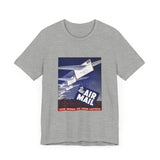 POP Culture Classics Use Airmail Unisex Jersey Short Sleeve T-Shirt - POPvault