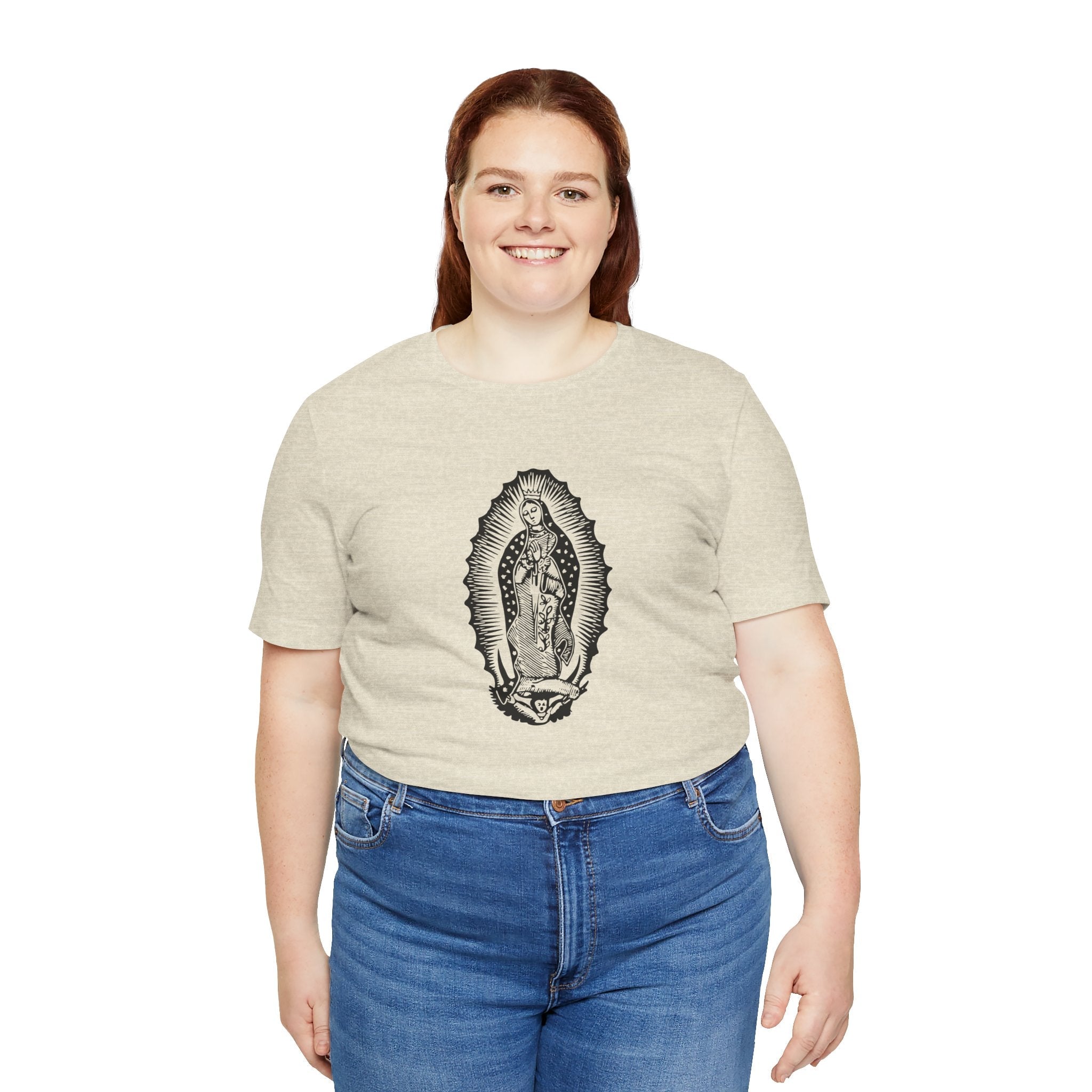 POP Culture Classics Virgin Mary Unisex Jersey Short Sleeve T-Shirt - POPvault