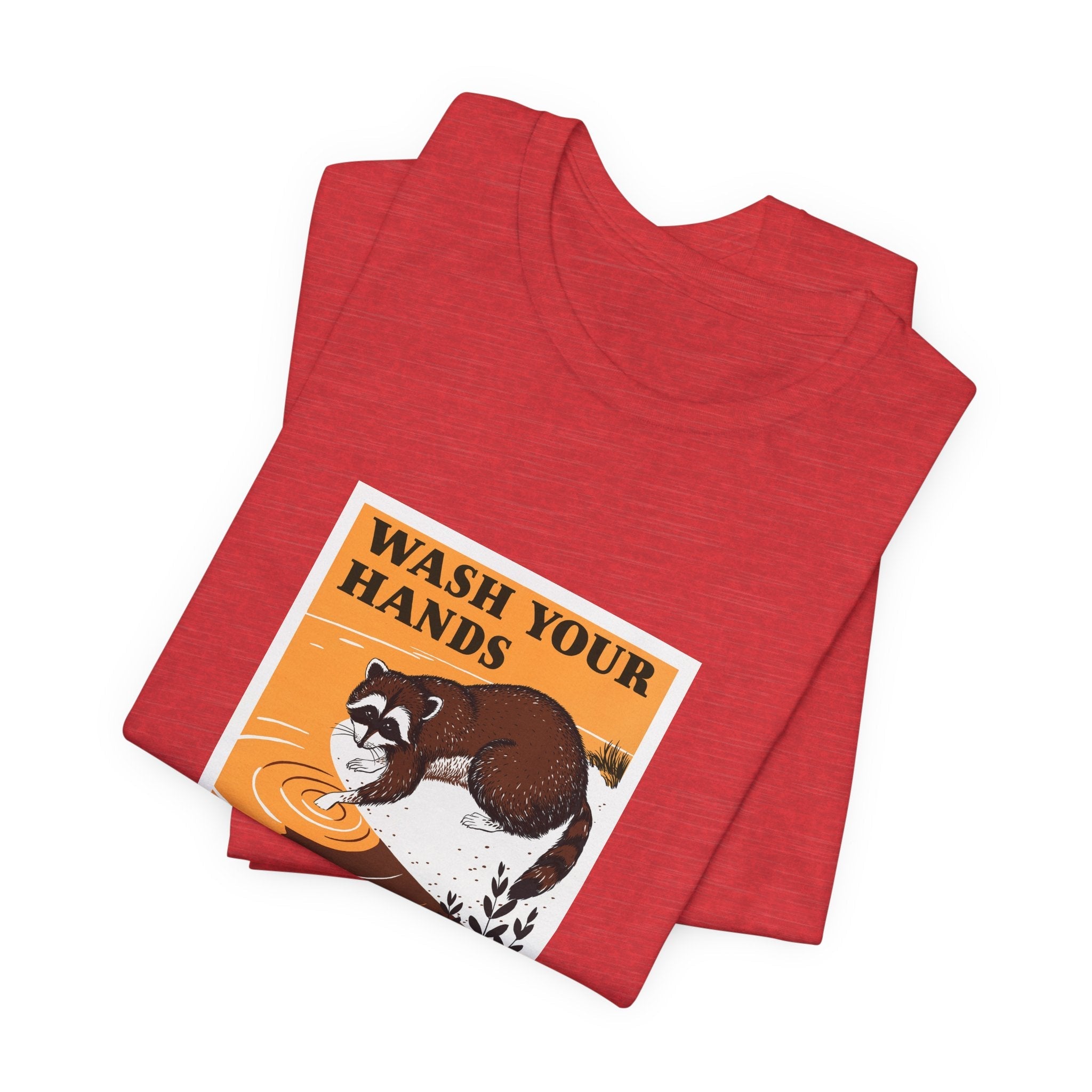POP Culture Classics Wash Your Hands Unisex Jersey Short Sleeve T-Shirt - POPvault