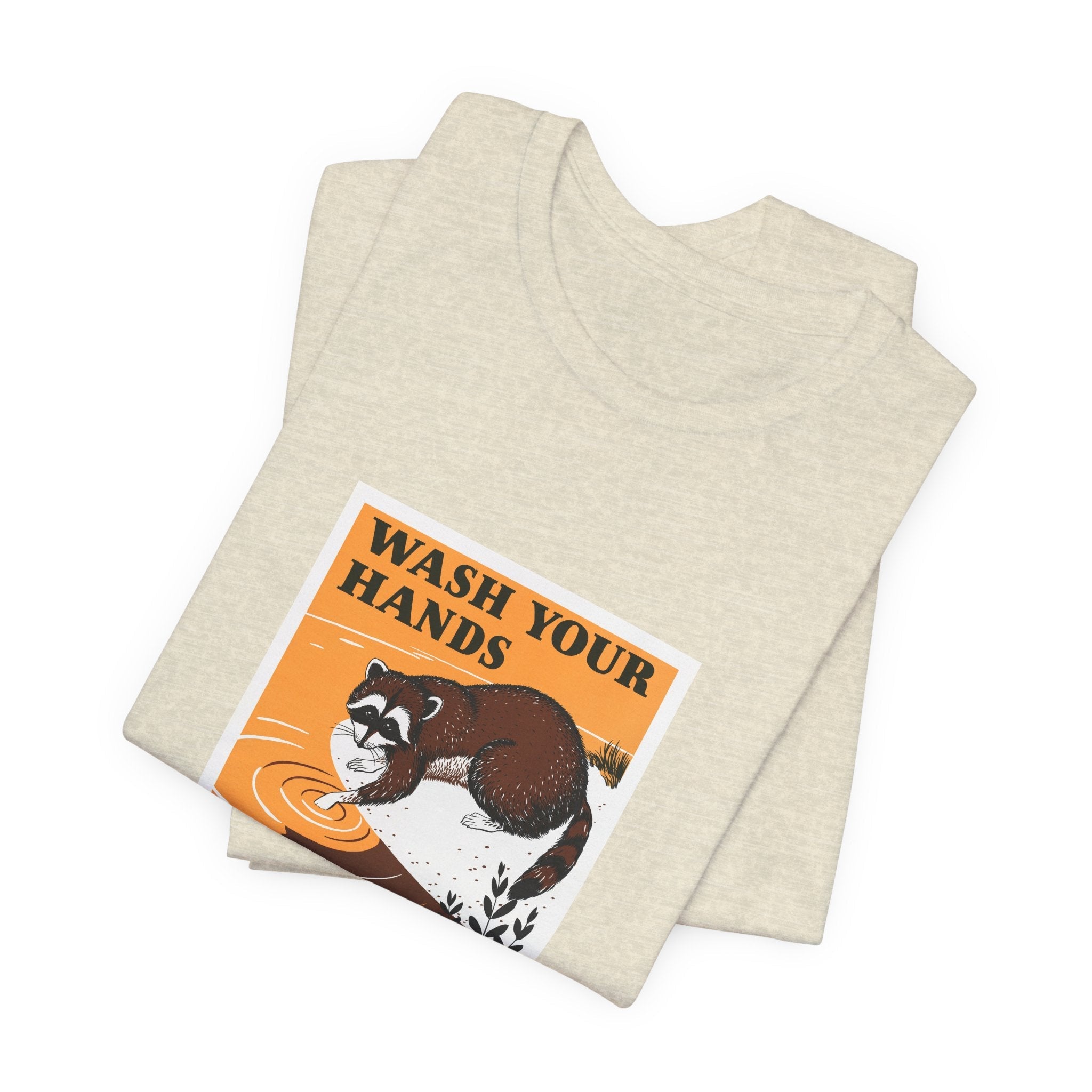 POP Culture Classics Wash Your Hands Unisex Jersey Short Sleeve T-Shirt - POPvault