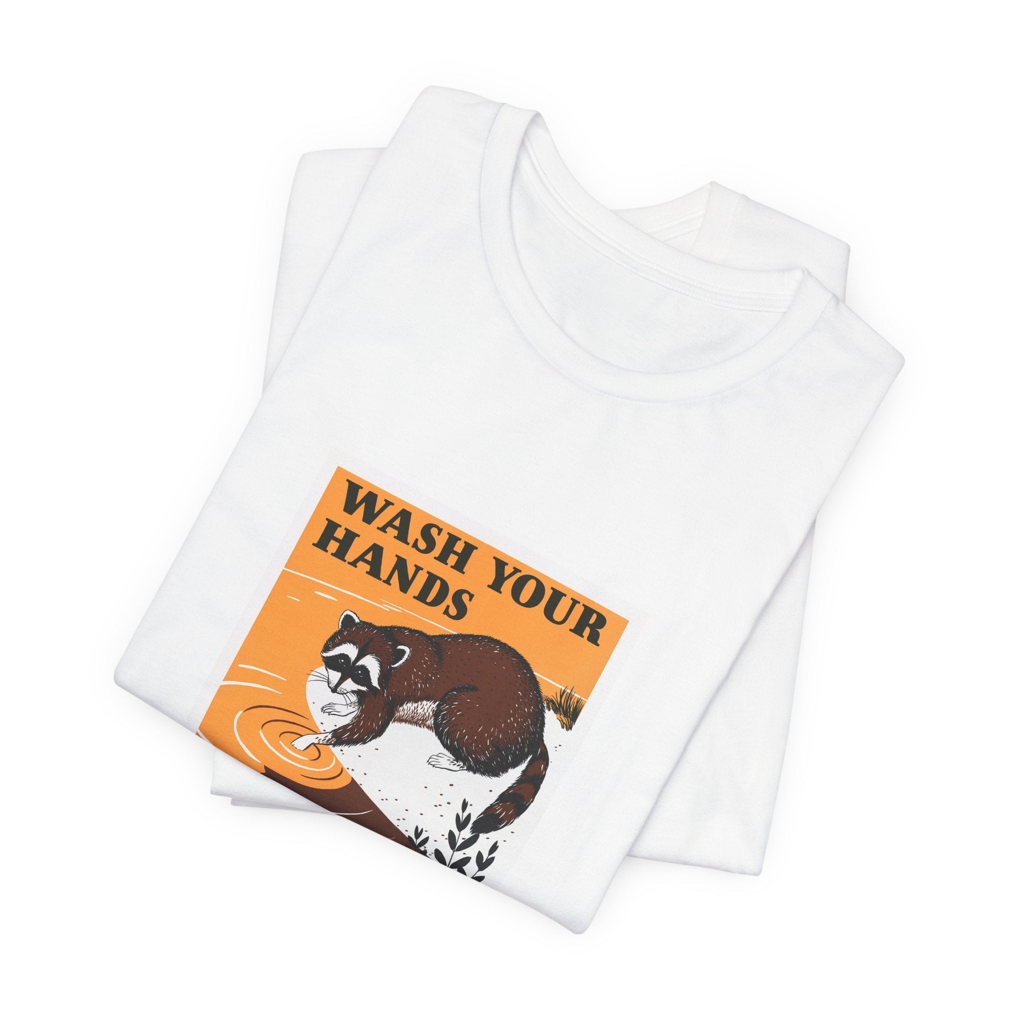 POP Culture Classics Wash Your Hands Unisex Jersey Short Sleeve T-Shirt - POPvault