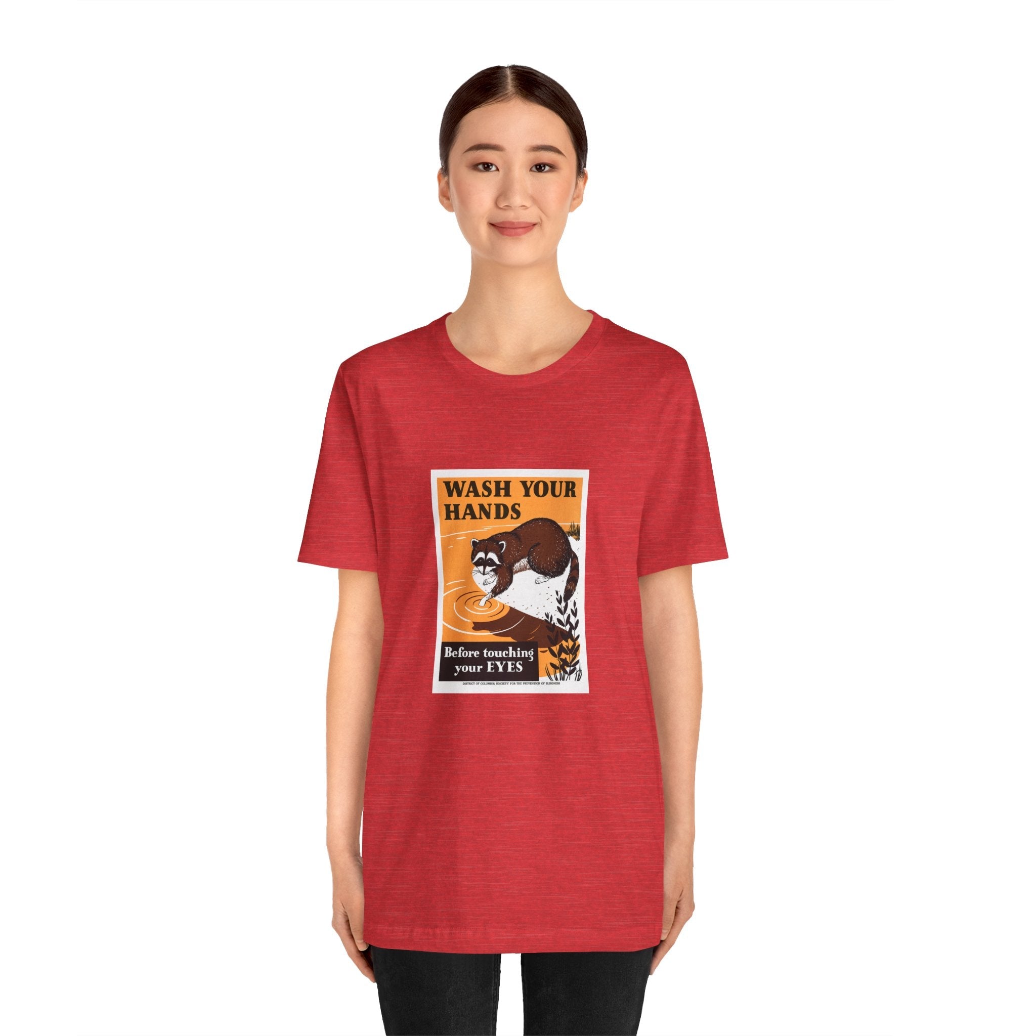 POP Culture Classics Wash Your Hands Unisex Jersey Short Sleeve T-Shirt - POPvault