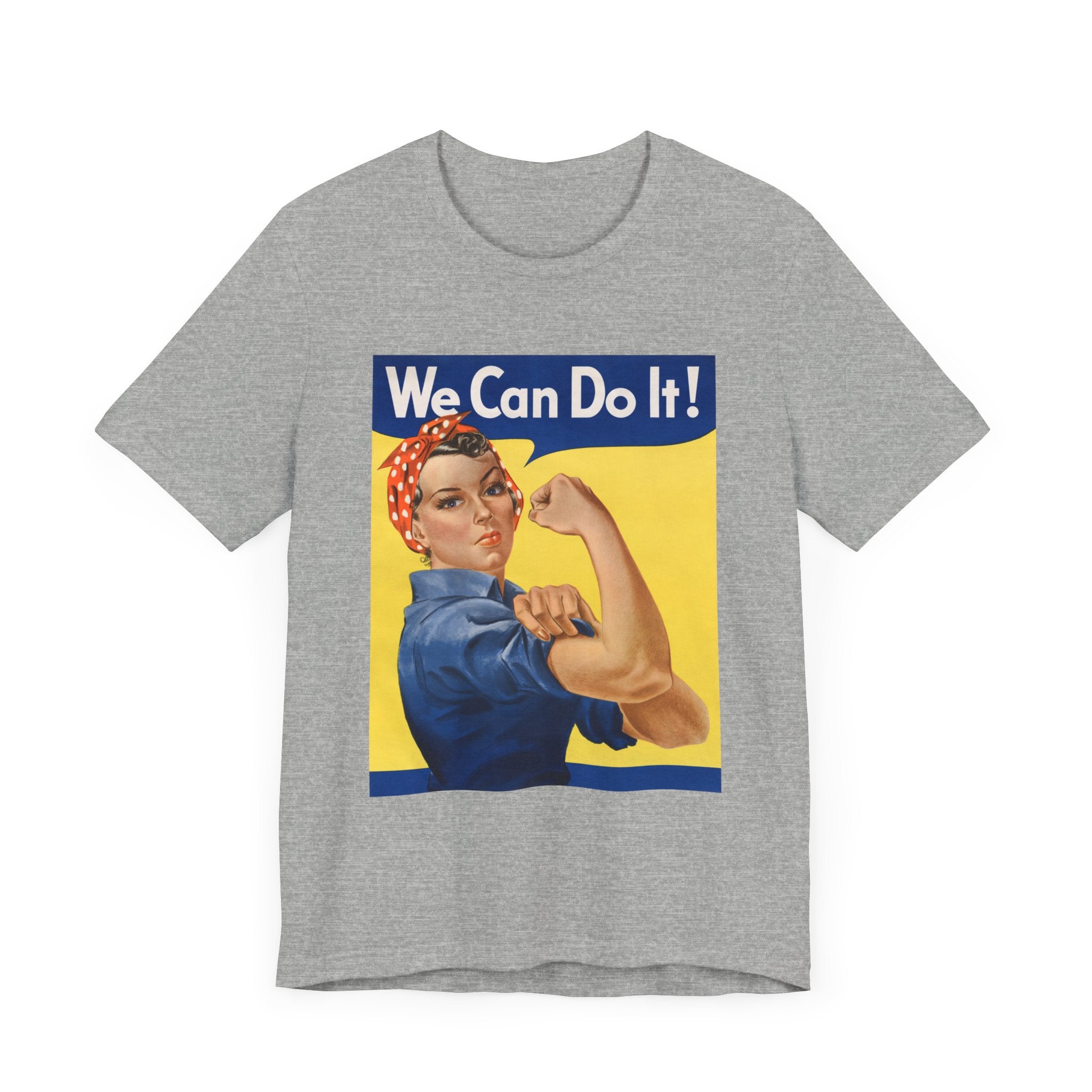 POP Culture Classics We Can Do It Color Unisex Jersey Short Sleeve T-Shirt - POPvault