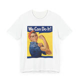POP Culture Classics We Can Do It Color Unisex Jersey Short Sleeve T-Shirt - POPvault