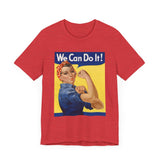 POP Culture Classics We Can Do It Color Unisex Jersey Short Sleeve T-Shirt - POPvault