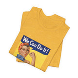 POP Culture Classics We Can Do It Color Unisex Jersey Short Sleeve T-Shirt - POPvault