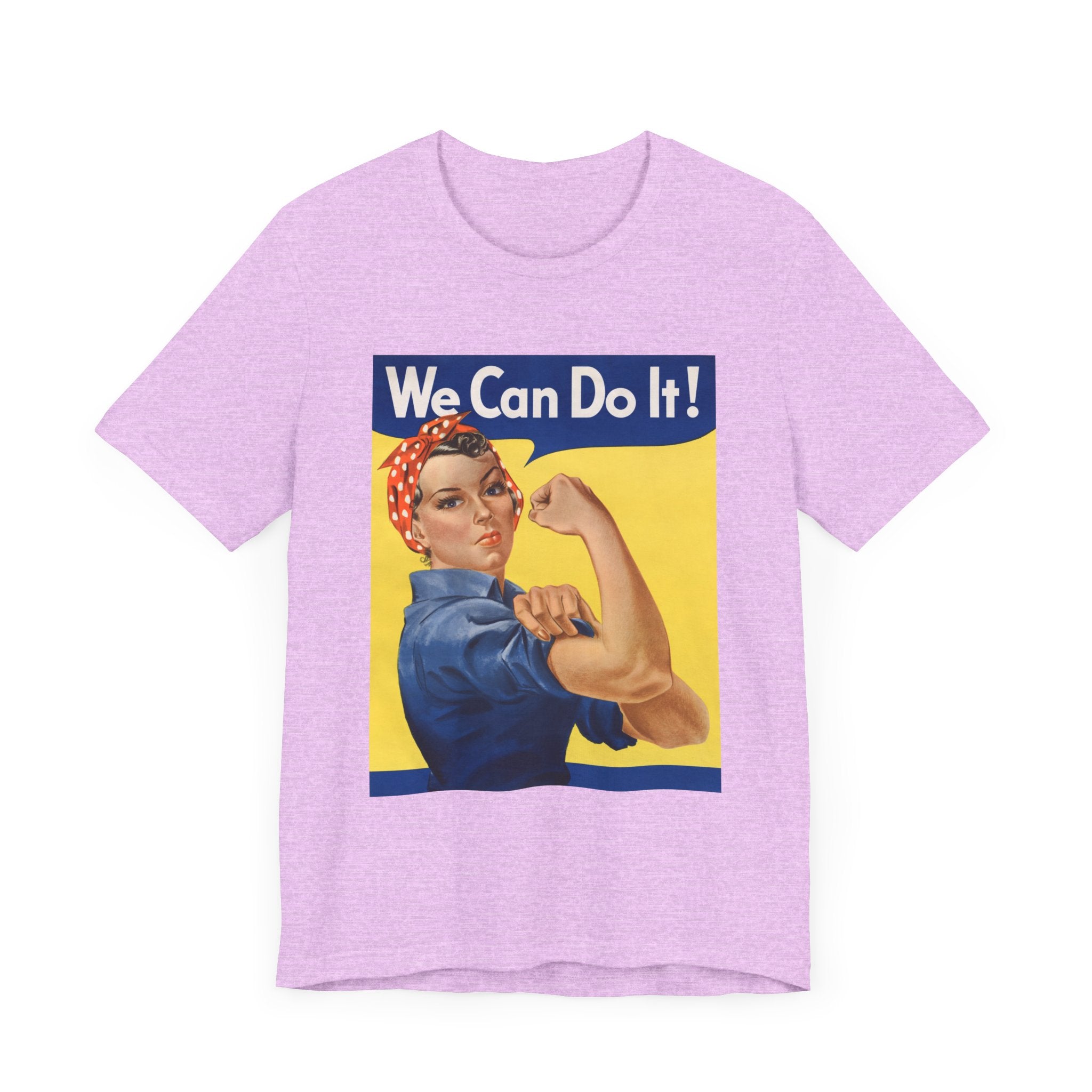 POP Culture Classics We Can Do It Color Unisex Jersey Short Sleeve T-Shirt - POPvault