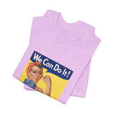 POP Culture Classics We Can Do It Color Unisex Jersey Short Sleeve T-Shirt - POPvault